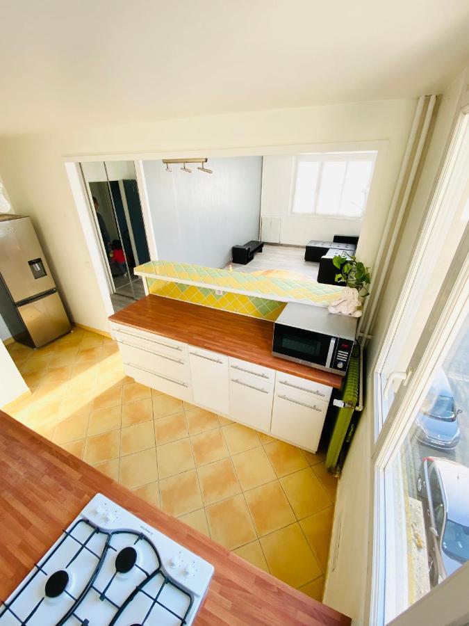 Appartement Proche Centre Ville + Parking Gratuit Rouen Bagian luar foto